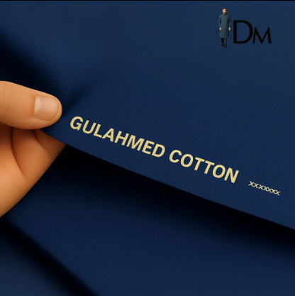 Hard cotton - Navy blue.